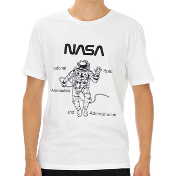 Kleidung Herren T-Shirts Nasa -NASA63T Weiss