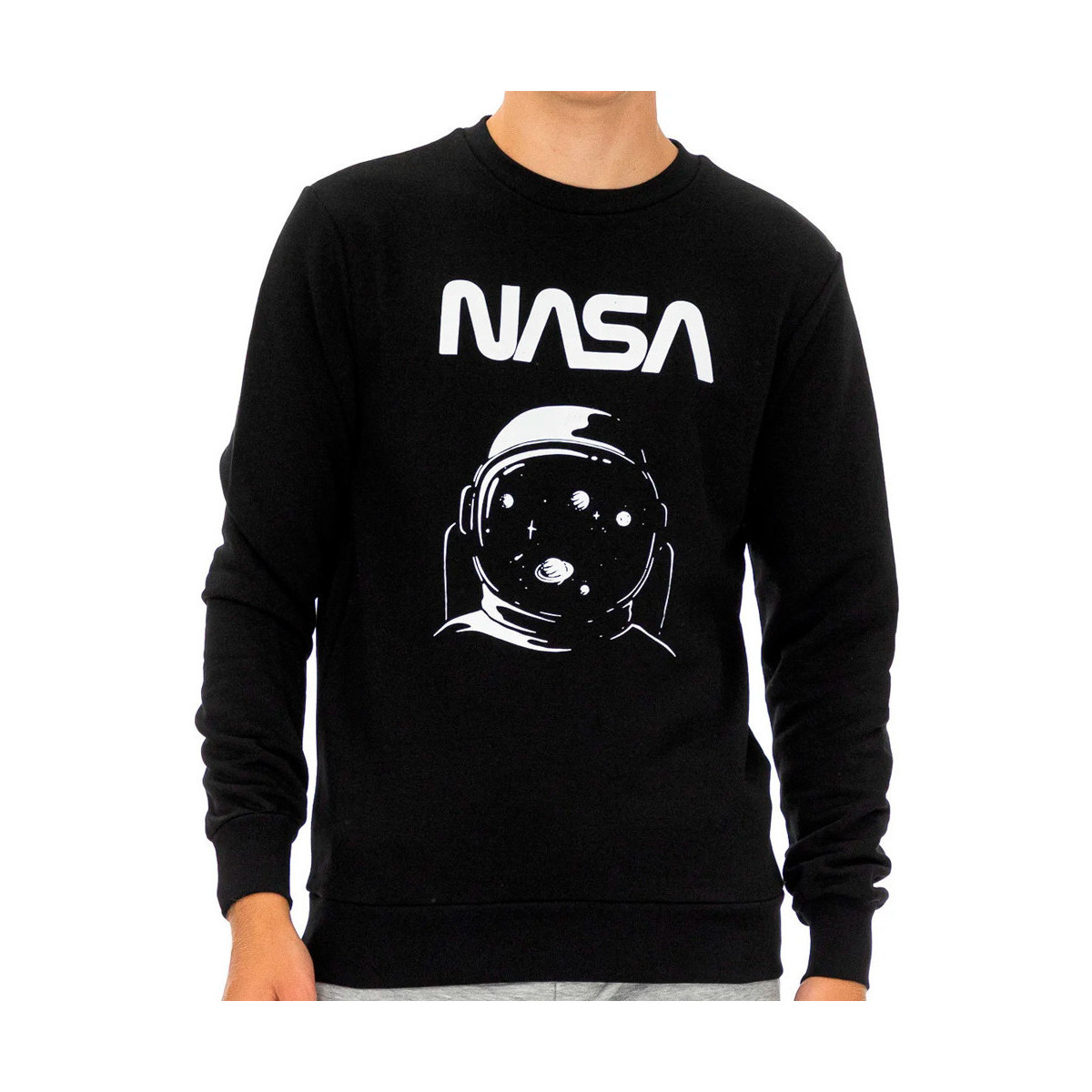 Kleidung Herren Sweatshirts Nasa -NASA67S Schwarz