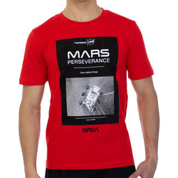 Kleidung Herren T-Shirts & Poloshirts Nasa -MARS01T Rot