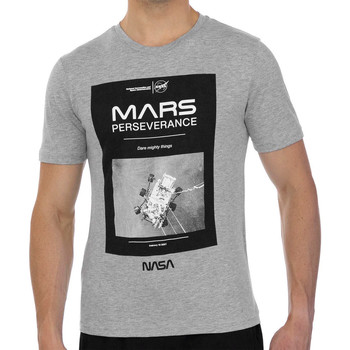 Kleidung Herren T-Shirts Nasa -MARS01T Grau