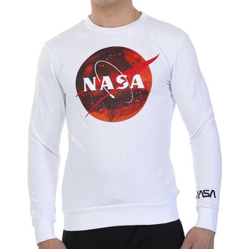 Kleidung Herren Sweatshirts Nasa -MARS12S Weiss