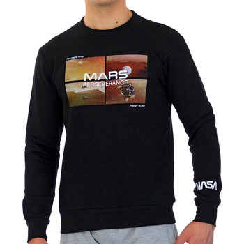 Kleidung Herren Sweatshirts Nasa -MARS09S Schwarz