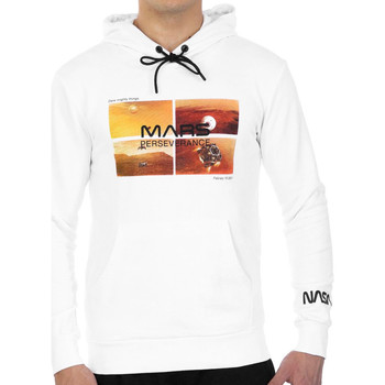 Kleidung Herren Sweatshirts Nasa -MARS08H Weiss