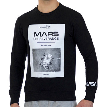 Kleidung Herren Sweatshirts Nasa -MARS03S Schwarz