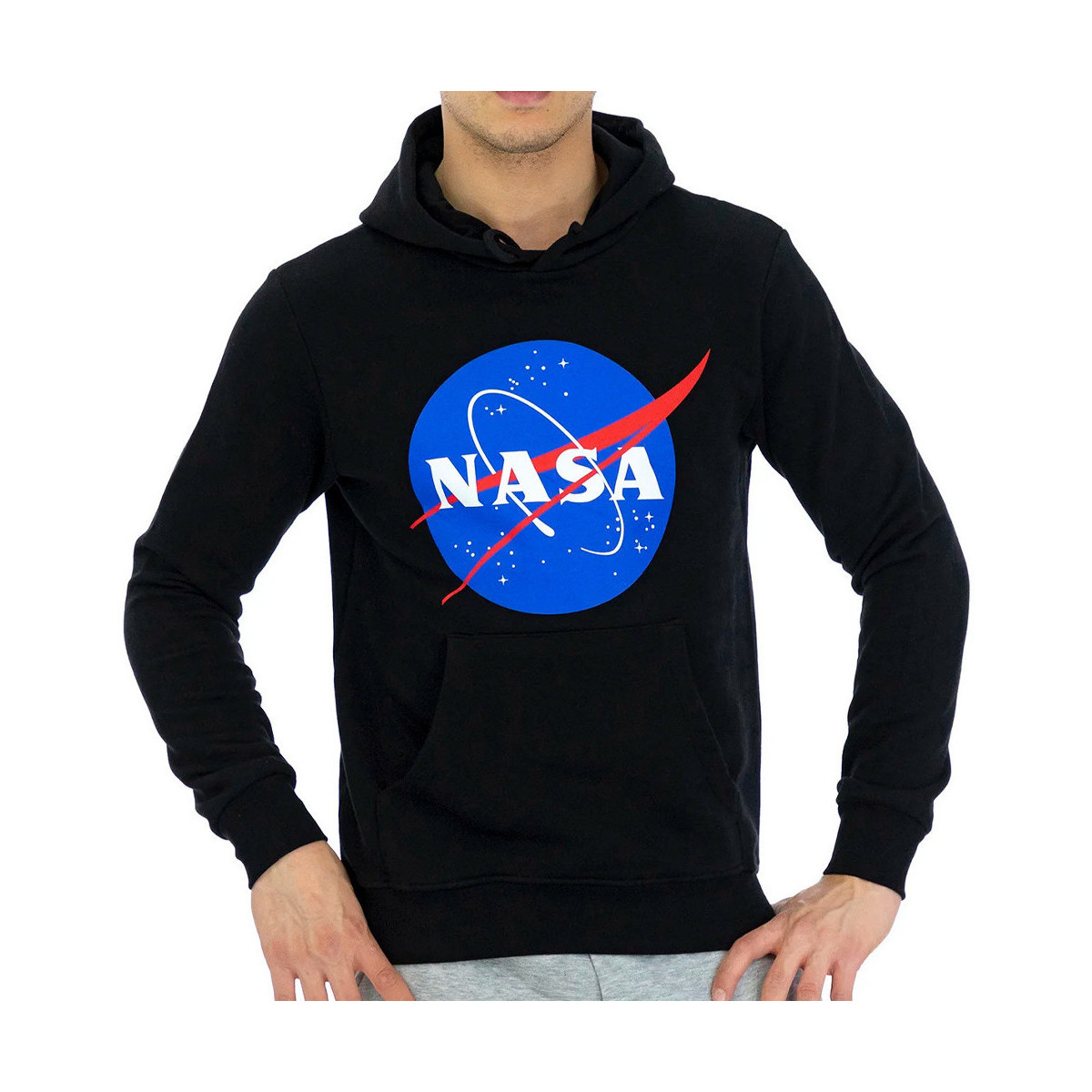 Kleidung Herren Sweatshirts Nasa -NASA51H Schwarz