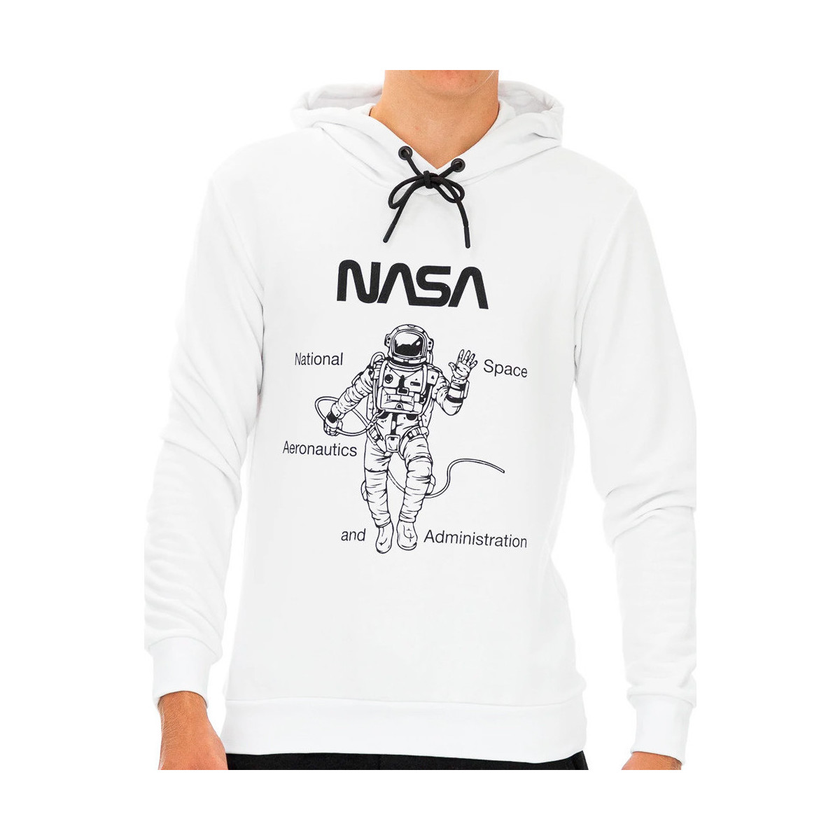 Kleidung Herren Sweatshirts Nasa -NASA65H Weiss