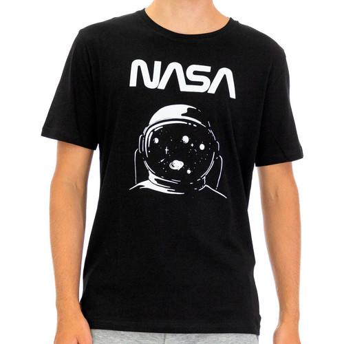 Kleidung Herren T-Shirts & Poloshirts Nasa -NASA66T Schwarz