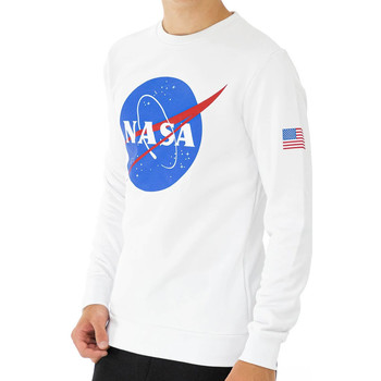 Kleidung Herren Sweatshirts Nasa -NASA79S Weiss