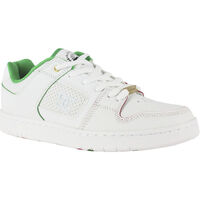 Schuhe Herren Sneaker DC Shoes Manteca alexis ADYS100686 WHITE/RED (WRD) Weiss
