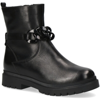 Schuhe Damen Stiefel Climotion Stiefeletten 022 BLACK NAPPA 9-9-25354-29/022 022 schwarz