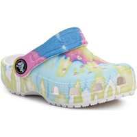 Schuhe Kinder Sandalen / Sandaletten Crocs Classic Tie Dye Graphic Kids Clog T 206994-94S Multicolor