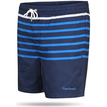 Kleidung Herren Badeanzug /Badeshorts Pierre Cardin Swim Short Stripe Blau
