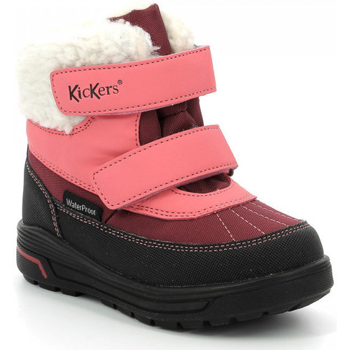 Schuhe Kinder Boots Kickers Kickbeddy Rosa