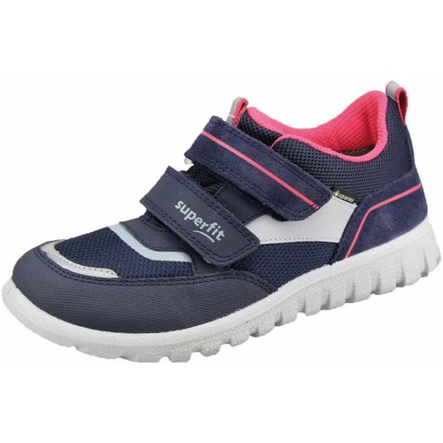 Schuhe Mädchen Sneaker Superfit Klettschuhe 1-006200-8040 Sport7 Mini Blau