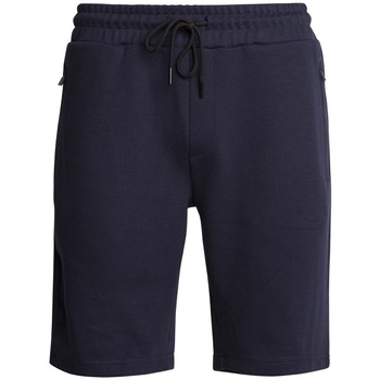 Kleidung Herren Shorts / Bermudas Mario Russo Pique Short Blau