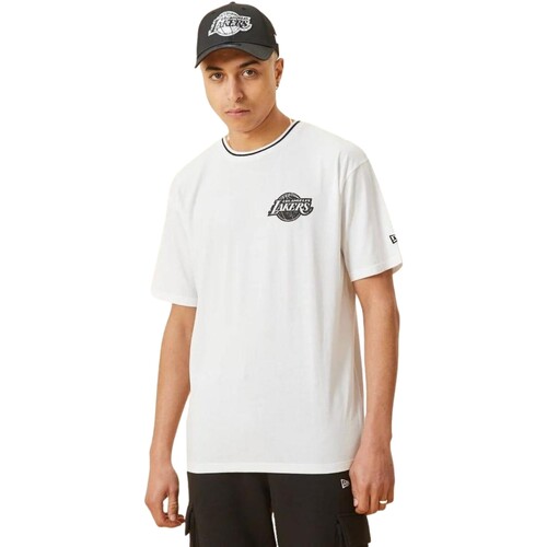 Kleidung Herren T-Shirts New-Era  Weiss