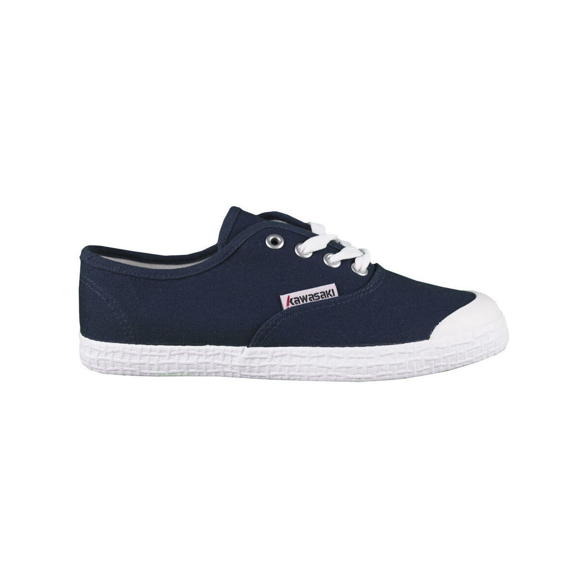 Schuhe Herren Sneaker Kawasaki Base Canvas Shoe K202405 2002 Navy Blau