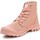 Schuhe Damen Sneaker High Palladium Mono Chrome Muted Clay 73089-661-M Rosa
