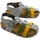 Schuhe Kinder Sandalen / Sandaletten Plakton Baby Polka B - Ocre Bosco Jeans Multicolor