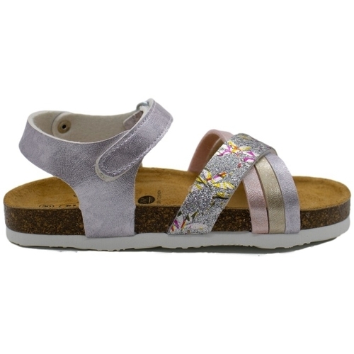 Schuhe Kinder Sandalen / Sandaletten Plakton Kids Lara - Plata Multicolor