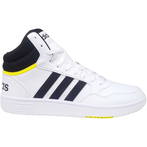 Schuhe Herren Basketballschuhe adidas Originals Hoops 30 Mid Weiss