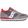 Schuhe Herren Sneaker Saucony 650 JAZZ GREY WHITE RED Grau
