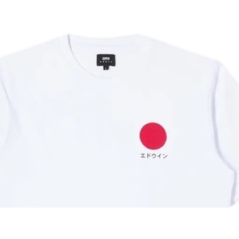 Kleidung Herren T-Shirts & Poloshirts Edwin Japanese Sun T-Shirt - White Weiss