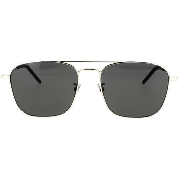Uhren & Schmuck Sonnenbrillen Yves Saint Laurent Occhiali da Sole Saint Laurent Classic SL 309 001 Silbern