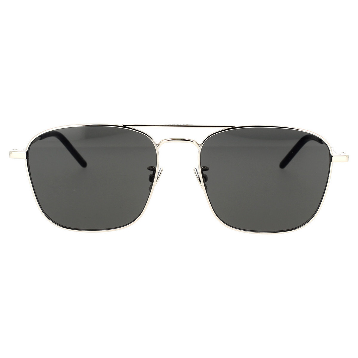 Uhren & Schmuck Sonnenbrillen Yves Saint Laurent Sonnenbrille Saint Laurent Klassisch SL 309 001 Silbern