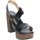 Schuhe Damen Sandalen / Sandaletten Repo 58281-E2 Schwarz