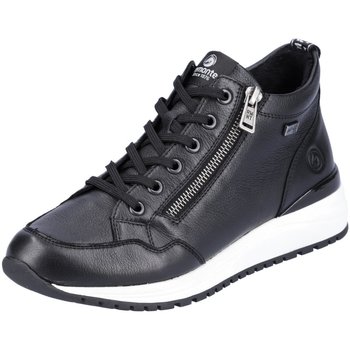 Schuhe Damen Sneaker Remonte Stiefelette R3770-01 Schwarz