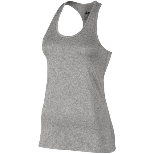 Kleidung Damen T-Shirts Nike Dry Training Tank Grau