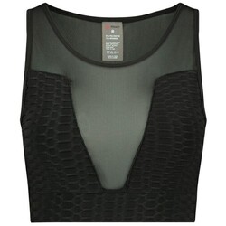 Kleidung Damen Tops Steve Madden Débardeur en maille femme  Maximize Schwarz