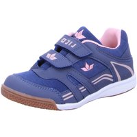 Schuhe Mädchen Sneaker Brütting Klettschuhe Active Indoor V 360899 blau
