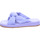 Schuhe Damen Pantoletten / Clogs Inuovo Pantoletten 857010-light blue Blau