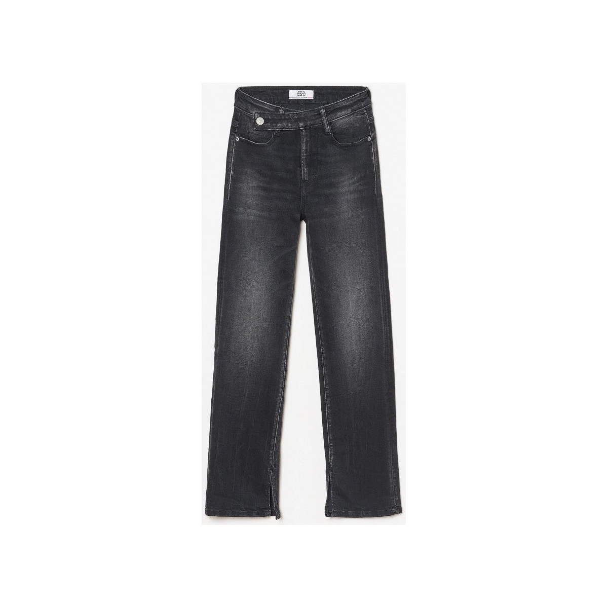 Kleidung Mädchen Jeans Le Temps des Cerises Jeans regular 400/14, länge 34 Schwarz