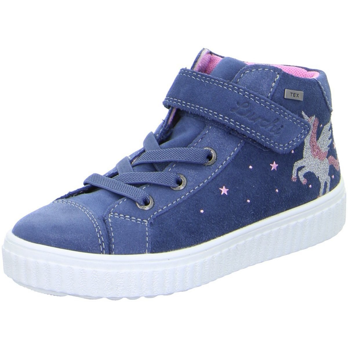 Schuhe Mädchen Babyschuhe Lurchi Maedchen YUNA-TEX YU 3337026-42 Blau