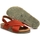 Schuhe Damen Sandalen / Sandaletten Zouri Coral Flame - Paprika Rot
