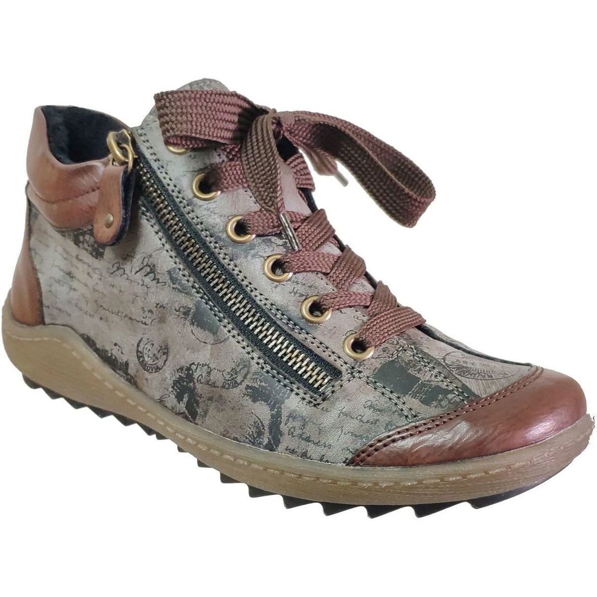 Schuhe Damen Boots Remonte R1487 Braun