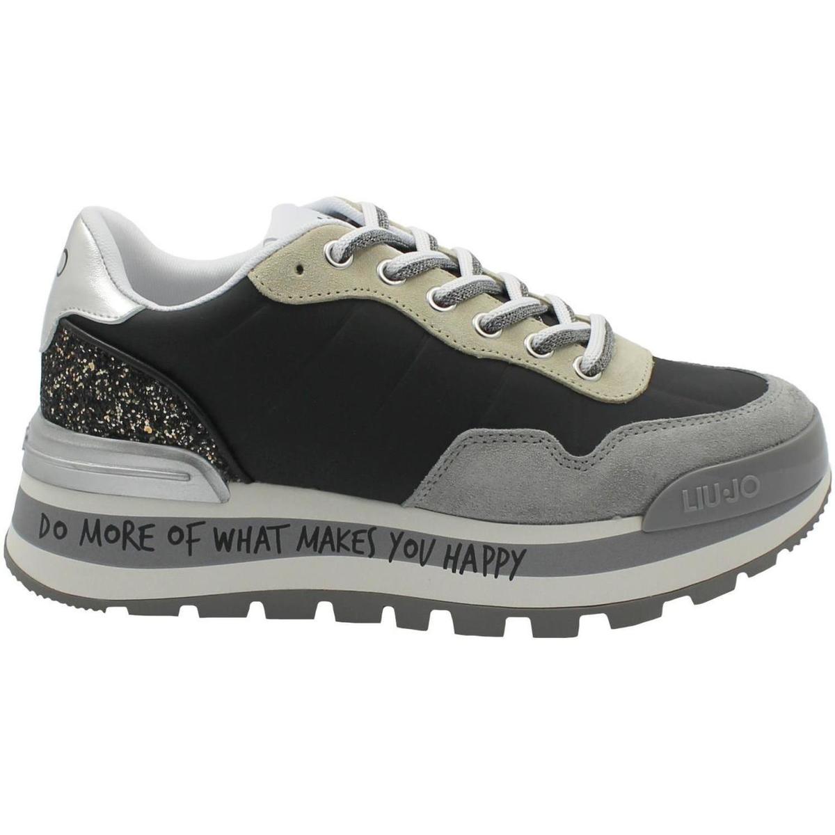 Schuhe Damen Sneaker Low Liu Jo LIU-I22-BF2125-LP Schwarz