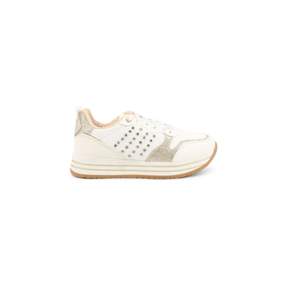 Schuhe Herren Sneaker Shone 9110-010 White Weiss