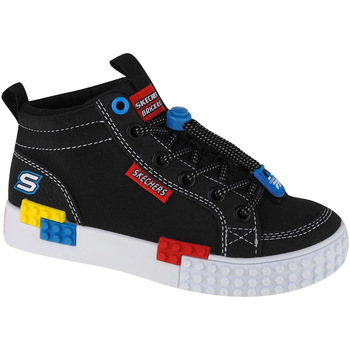 Schuhe Jungen Sneaker Low Skechers Kool Bricks Schwarz