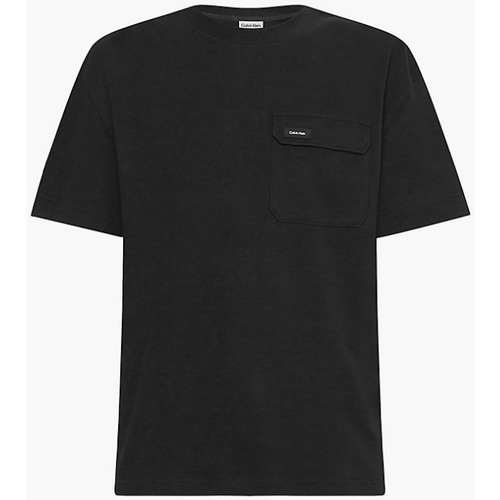 Kleidung Herren T-Shirts & Poloshirts Calvin Klein Jeans K10K109790 Schwarz