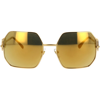 Uhren & Schmuck Sonnenbrillen Versace Sonnenbrille VE2248 10027P Gold