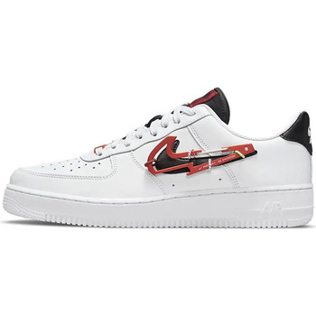 Schuhe Herren Sneaker Nike Air Force 1 '07 PRM Weiss