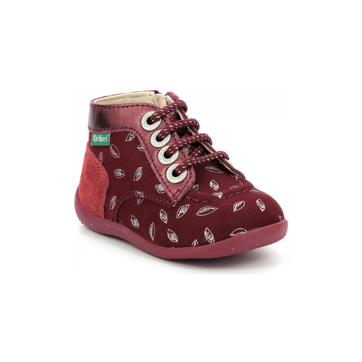 Schuhe Mädchen Boots Kickers Bonzip Rot