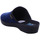 Schuhe Damen Hausschuhe Adanex 27677 Blau