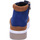 Schuhe Damen Stiefel Gemini Stiefeletten Nubuk Stiefel 393010-821 Blau