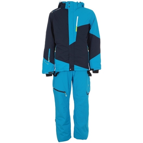 Kleidung Herren Hosen Peak Mountain Ensemble de ski homme CORO Blau