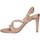 Schuhe Damen Sandalen / Sandaletten Exé Shoes Exe' REBECA-500 Sandalen Frau Rosa Gold Rosa